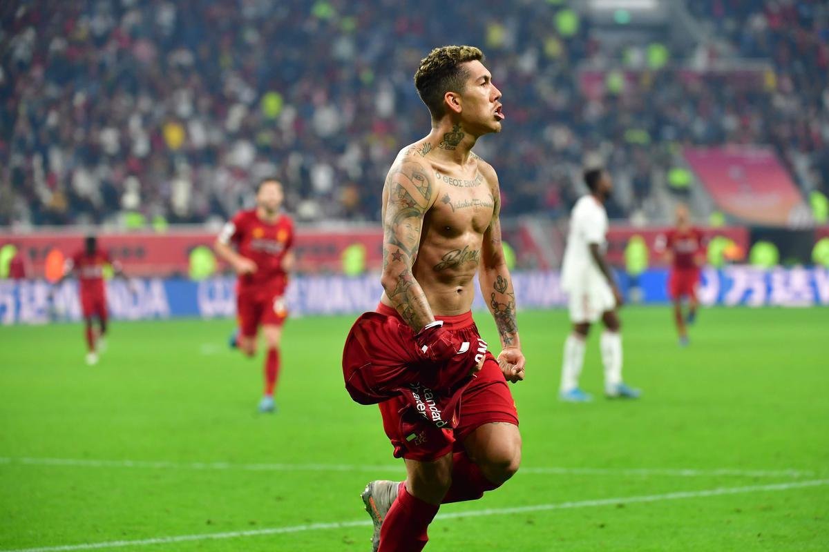 Firmino abriu o placar para o Liverpool no primeiro tempo da prorrogao