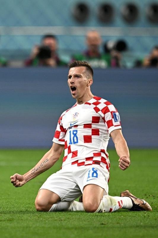 Mislav Orsic marcou um golao e recolocou a Crocia em vantagem no duelo com o Marrocos pelo terceiro lugar da Copa do Mundo: 2 a 1