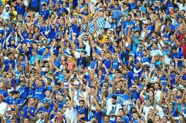 Imagens do jogo entre Cruzeiro e Botafogo no Mineiro