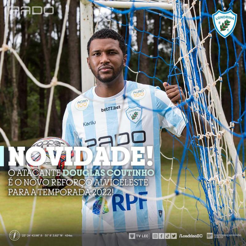 Douglas Coutinho, atacante (Londrina)