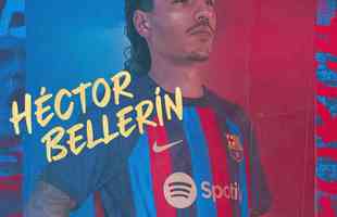 Barcelona: lateral-direito Hctor Bellern (ex-Arsenal)