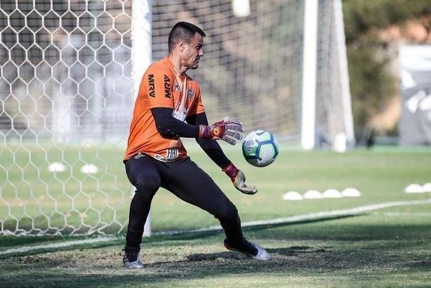 Fotos do último treino do Atlético antes do jogo com o Grêmio