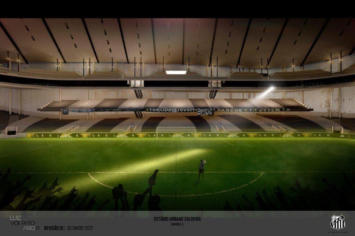 Santos apresenta projeto da nova Vila Belmiro