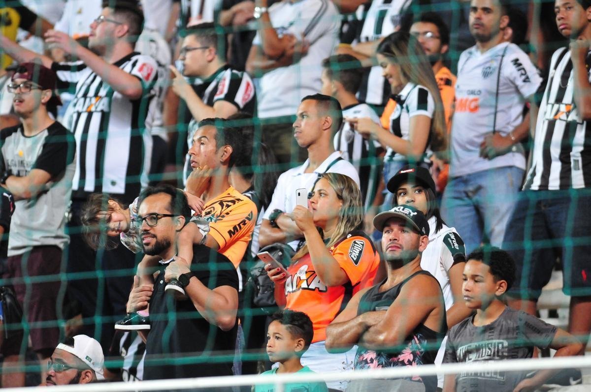 Fotos do jogo entre Atltico e Grmio