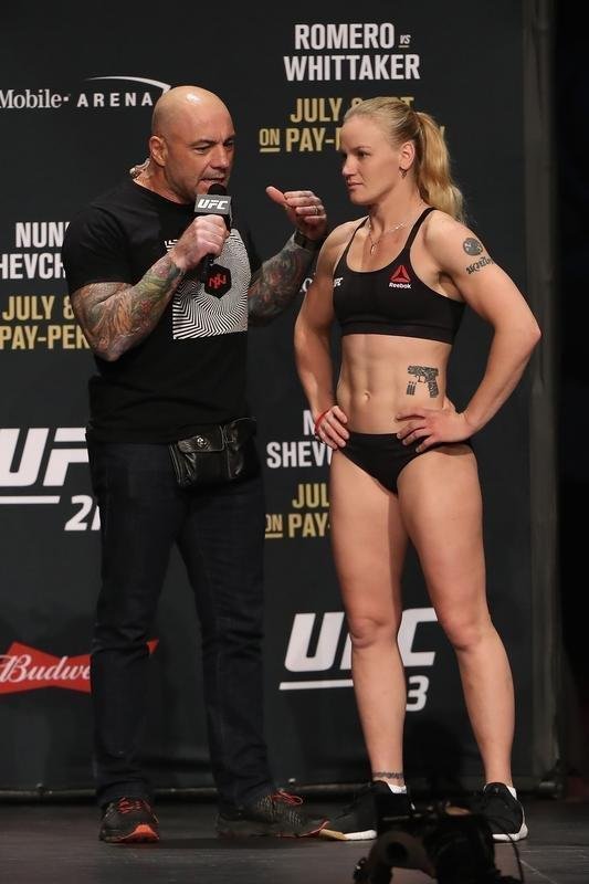 Pesagem do UFC 213, em Las Vegas - Valentina Shevchenko