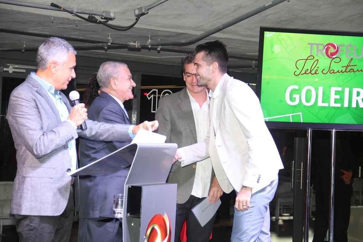 Premiao da 16 edio do Trofu Tel Santana, evento realizado no Mineiro