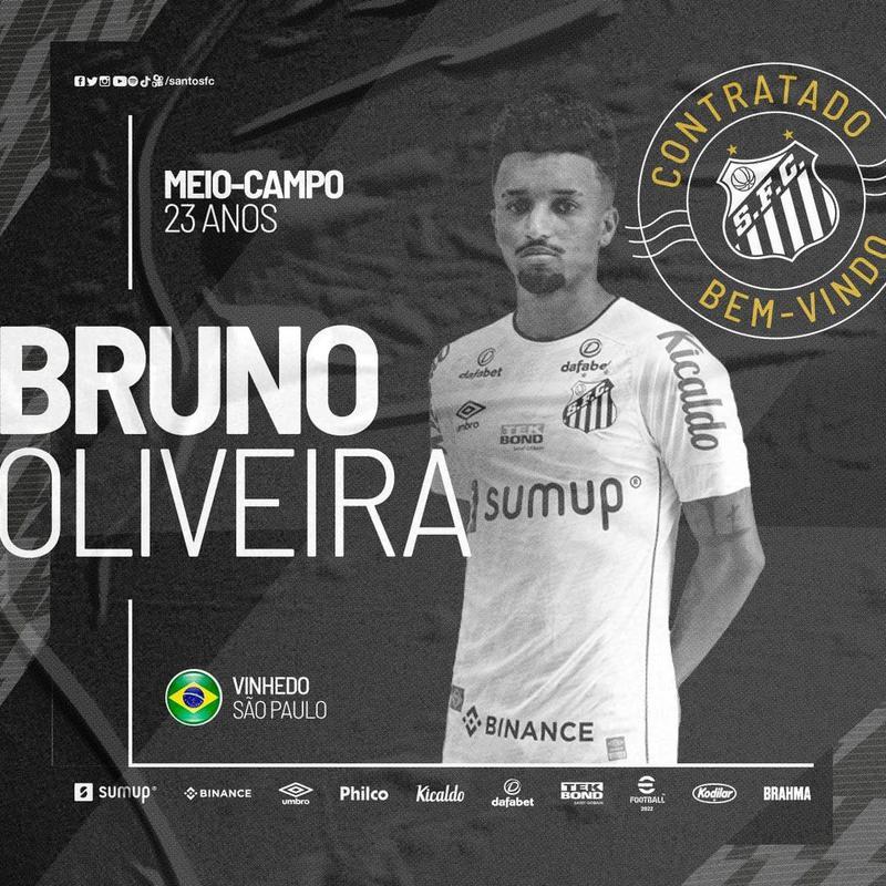 Bruno Oliveira, meia (Santos)
