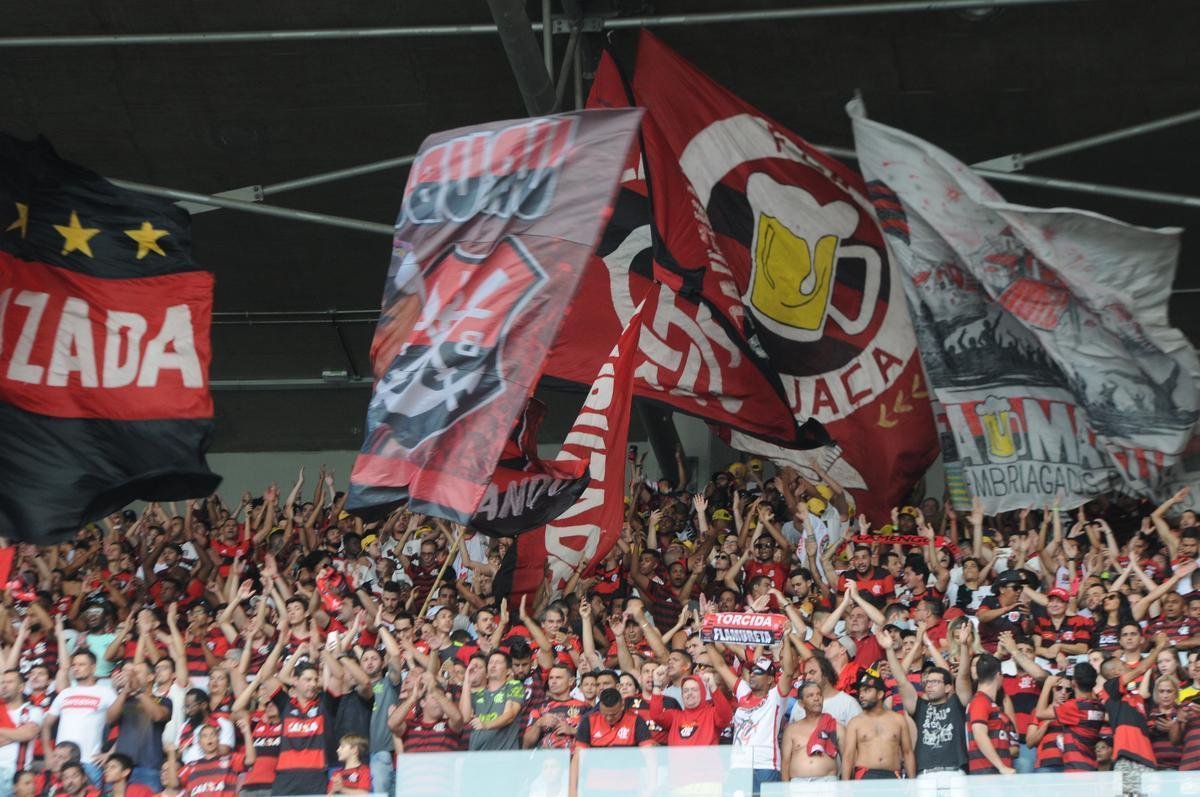 Torcidas de Cruzeiro e Flamengo fizeram a festa em duelo das equipes no Mineiro