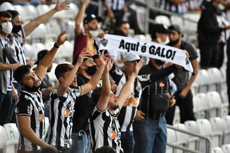 Fotos da torcida do Atlético na volta ao Mineirão no duelo contra o River Plate, pelas quartas de final da Copa Libertadores