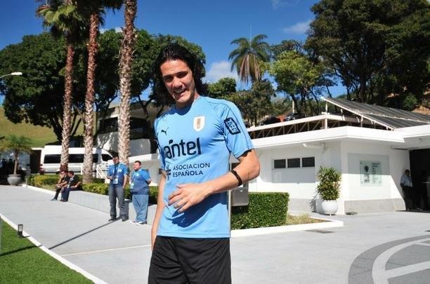 Uruguai trabalhou na manhã deste sábado, no CT do Atlético, em Vespasiano