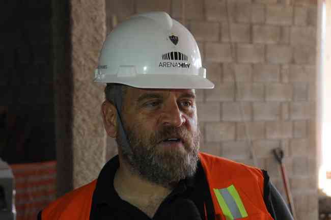 Futuro estádio do Galo, Aena MRV está com 60% das obras concluídas
