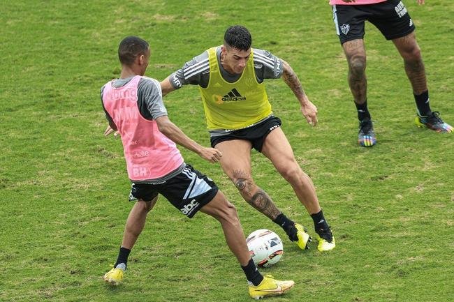 Fotos do ltimo treino do Atltico antes de pausa para festas de fim de ano