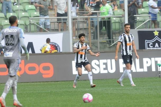 Atltico bateu o Santos na estreia de Vagner Mancini em Belo Horizonte