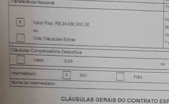 Contrato de Vitor Roque mostra multa nacional fixada em R$ 24 milhões