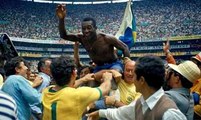 Pel foi o craque da Copa do Mundo de 1970, conquistada pelo Brasil