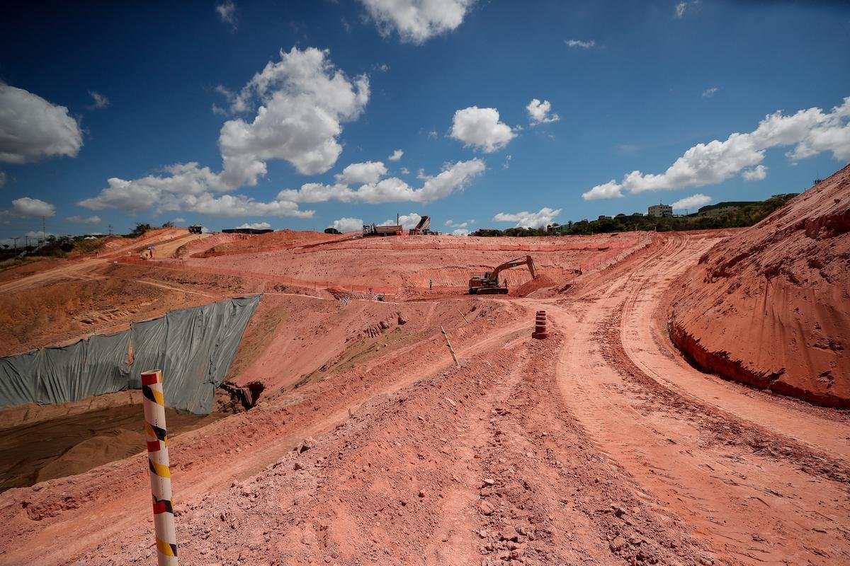 Atlético divulgou novas fotos das obras da Arena MRV