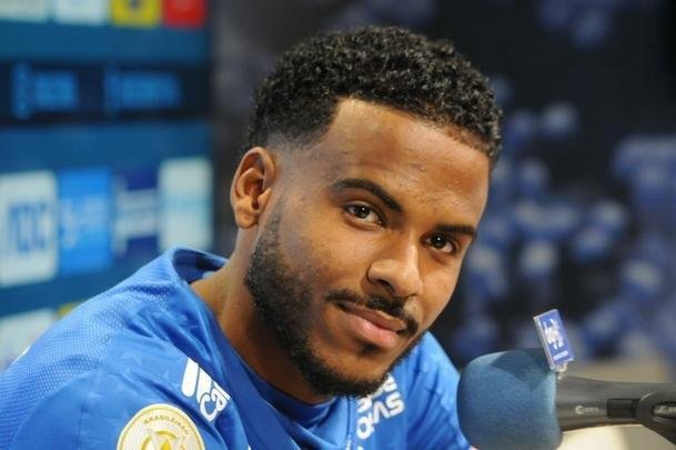 Fotos da apresentao do atacante Ezequiel no Cruzeiro