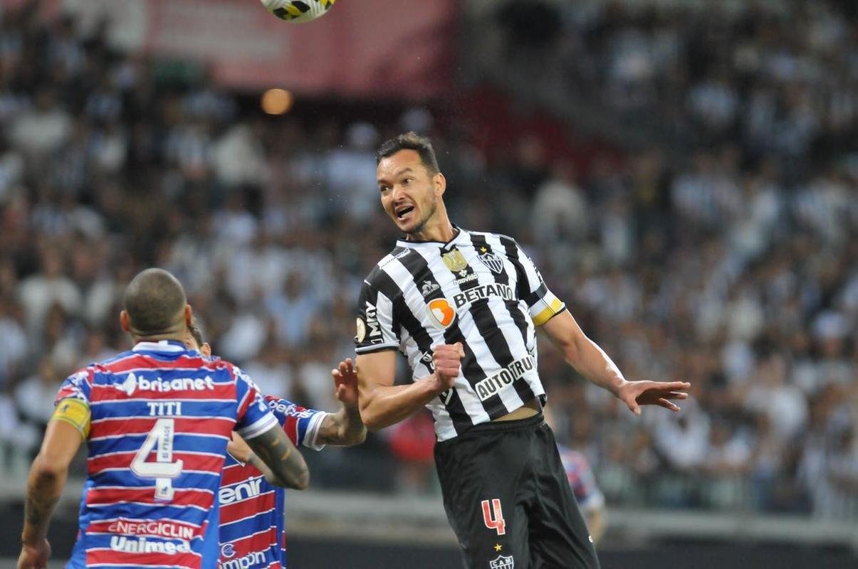 Atltico buscou virada eletrizante sobre o Fortaleza no Mineiro 