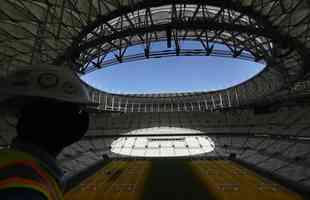 Estdio Lusail: arena para 80 mil torcedores  a maior dentre as oito do Mundial do Catar e vai receber pelo menos duas partidas da Seleo Brasileira
