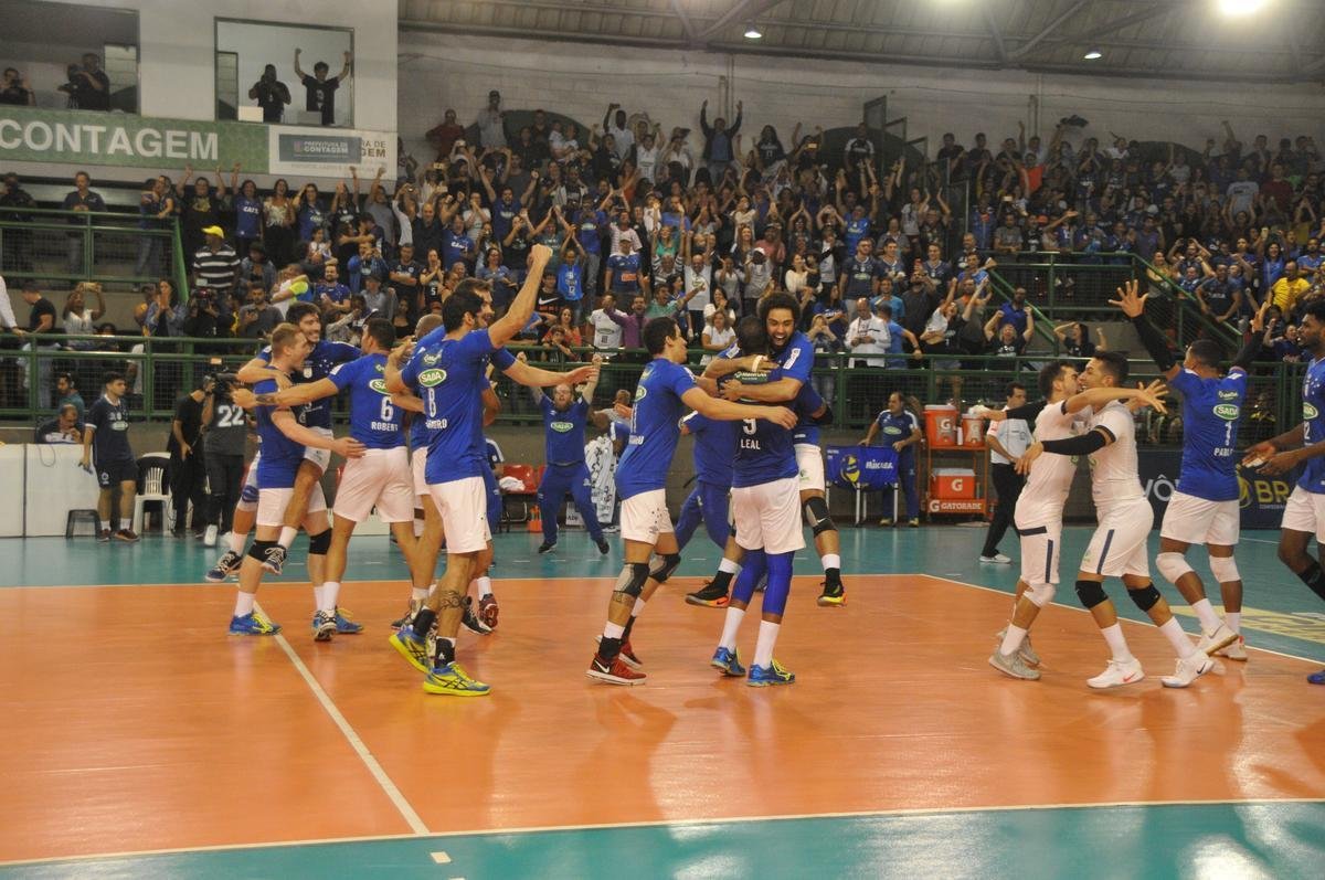 Cruzeiro venceu o Taubat por 3 sets a 1 e garantiu vaga na final da Superliga Masculina