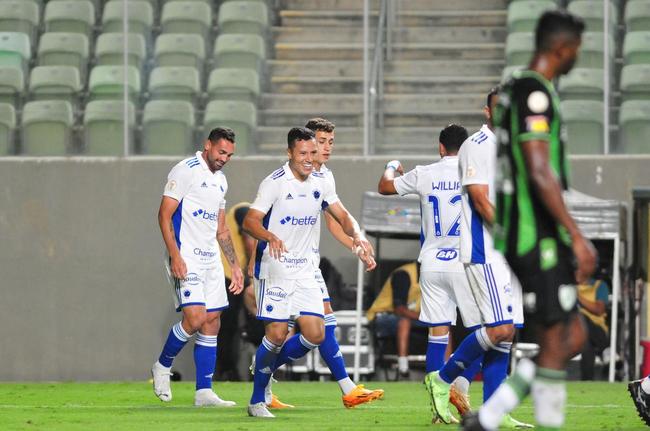 Fotos do clssico entre Amrica-MG e Cruzeiro