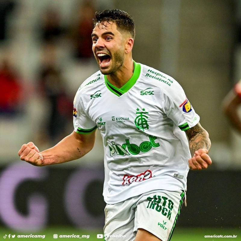 Na Arena da Baixada, Athletico-PR e Amrica empatam por 1 a 1 em duelo pela 23 rodada do Campeonato Brasileiro 