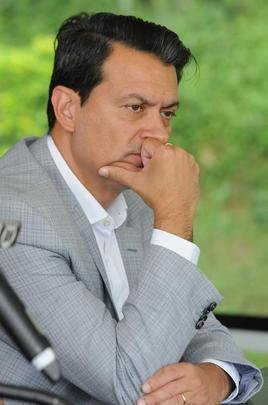 Fotos da apresentao do lateral-esquerdo Guilherme Arana ao Atltico, na Cidade do Galo. Jogador de 22 anos assinou contrato de emprstimo at meados de 2021