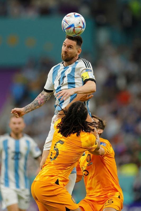 Fotos do jogo entre Holanda e Argentina, pelas quartas de final da Copa do Mundo do Catar