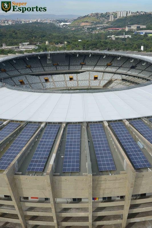 Em 2013, obras de modernizao concludas e estdio pronto para a Copa das Confederaes e, posteriormente, para a Copa do Mundo de 2014