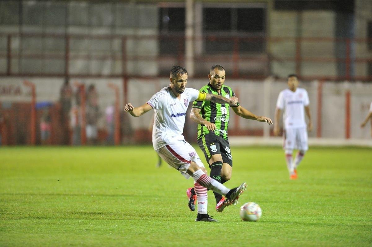 As melhores fotos do duelo entre Villa Nova e Amrica, em Nova Lima, pelo Mineiro