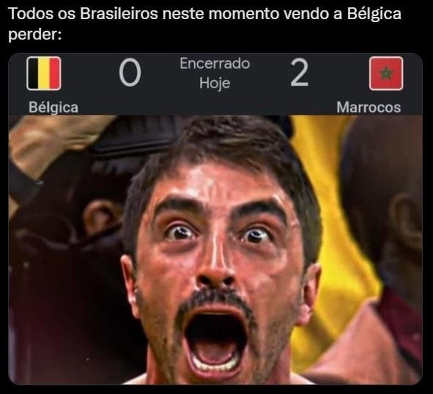 Derrota da Gerao Belga para o Marrocos vira meme