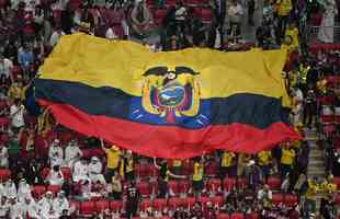 Torcedores do Equador no jogo de abertura da Copa do Mundo