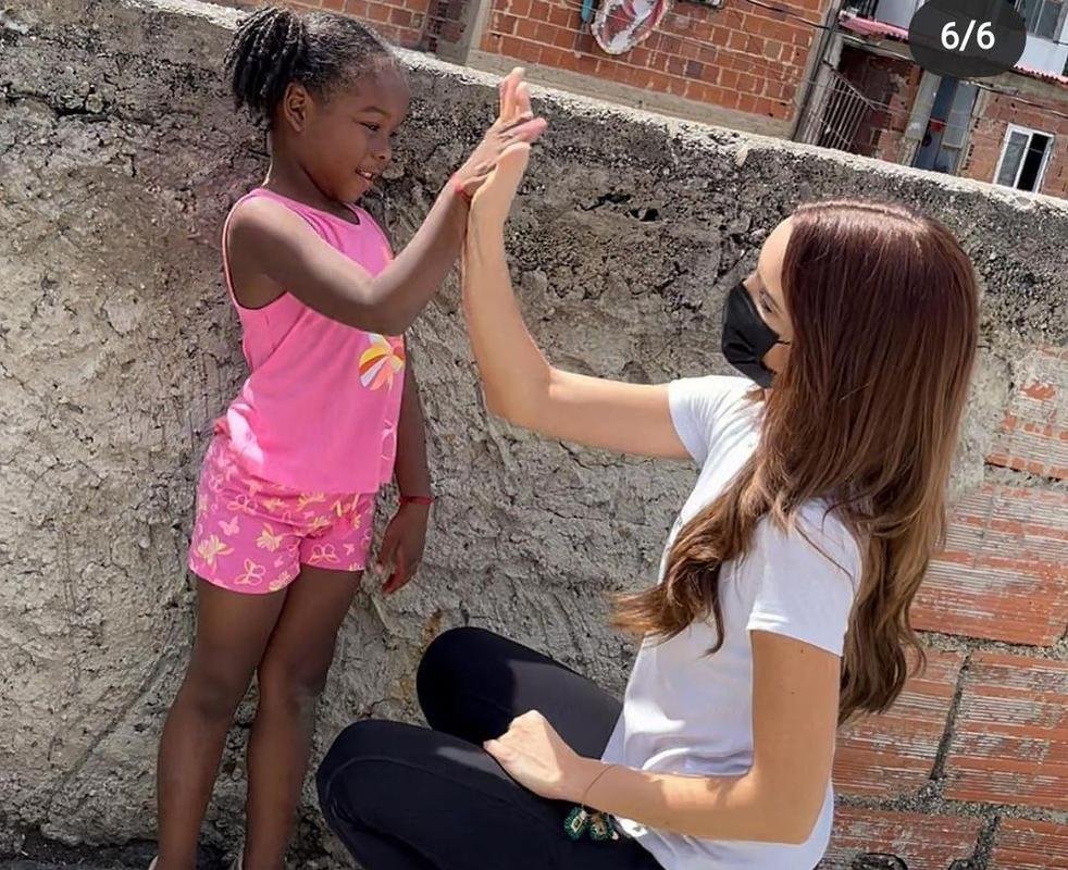 Fotos de Amanda Dudamel, filha de ex-treinador do Atltico, vencedora do Miss Venezuela