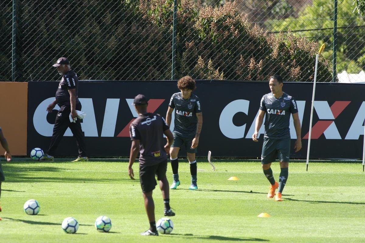 Atltico encerra preparao na Cidade do Galo para partida contra Grmio, pelo Campeonato Brasileiro