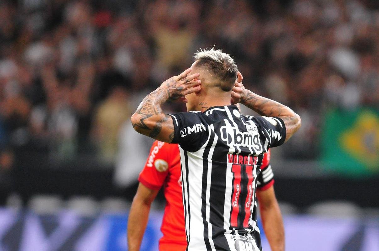 Fotos do jogo entre Atltico-MG e Internacional