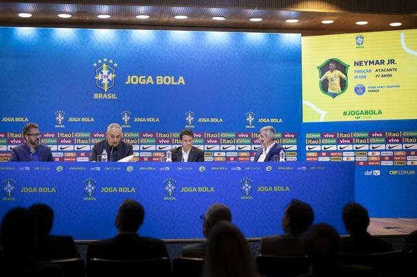 Tcnico Tite convocou a equipe nacional para jogos nos Estados Unidos, em setembro.