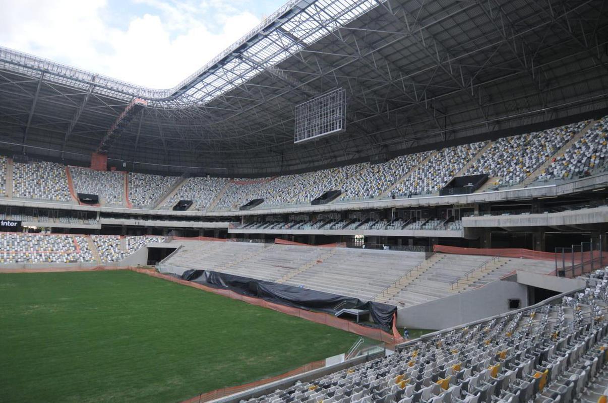 Fotos atualizadas da Arena MRV (24/2)