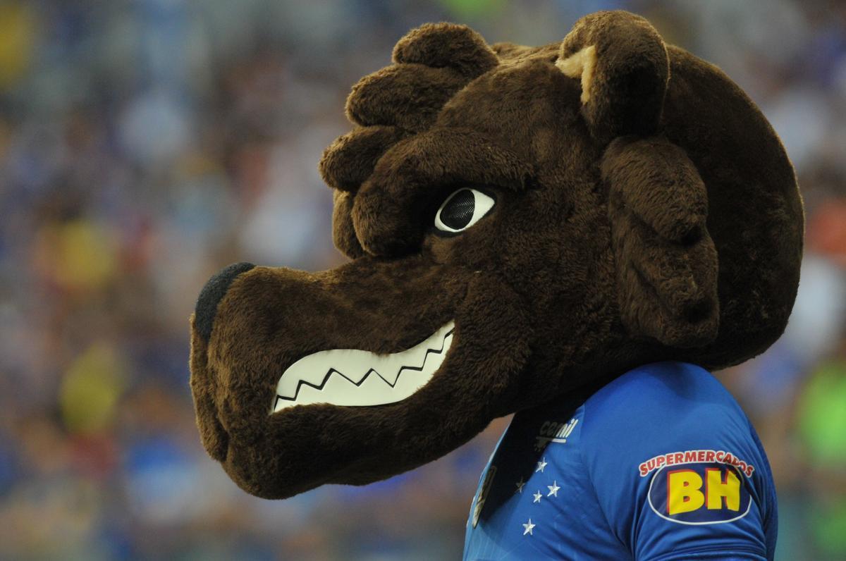 Fotos do jogo entre Cruzeiro e So Paulo