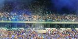 Imagens da torcida do Cruzeiro no clssico contra o Atltico, no Mineiro