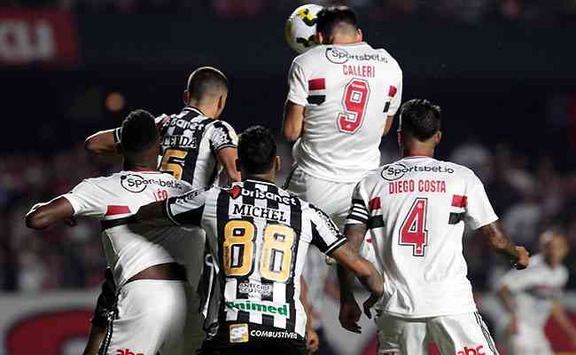 São Paulo e Ceará empataram por 2 a 2 no Morumbi pelo Brasileirão 