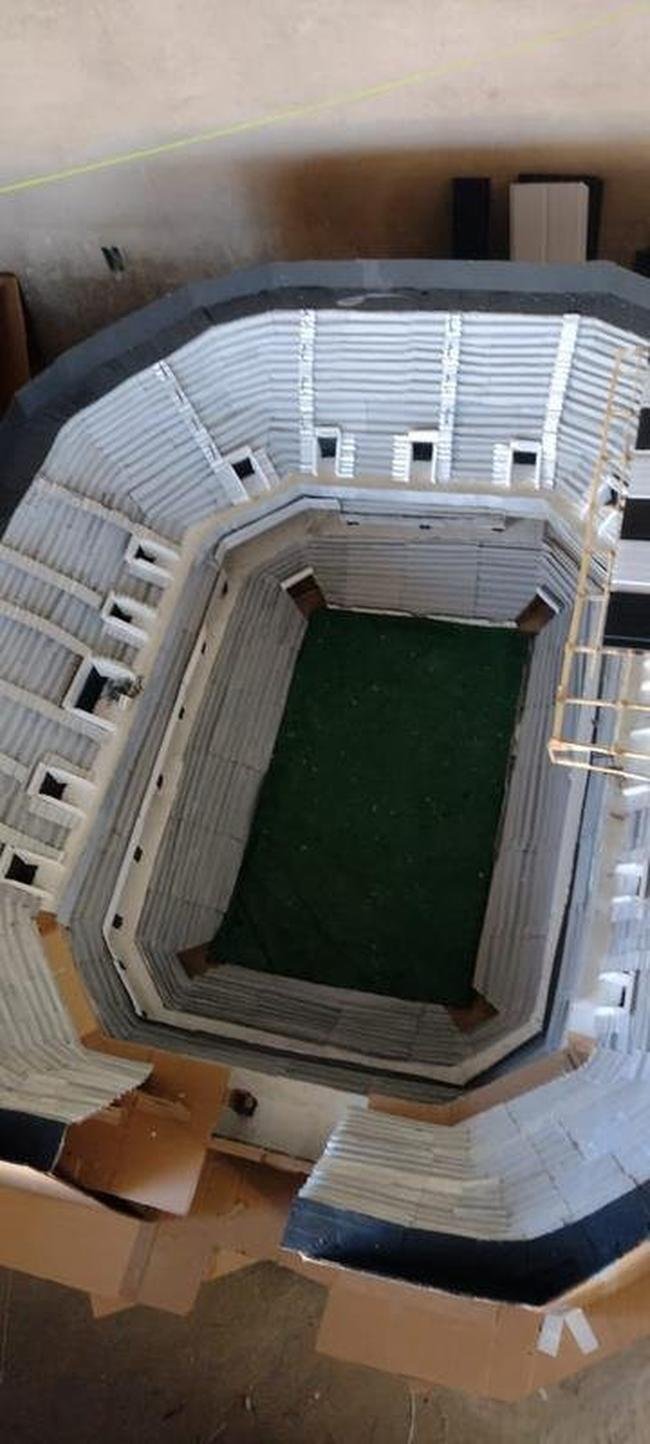 Fotos da maquete feita por Anderson Francisco da Silva Dias