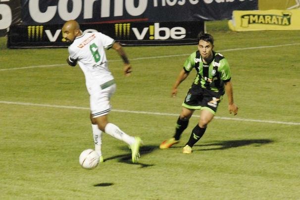 Amrica goleou Luverdense no Passo das Emas com gols de Renan Oliveira, Luan e Neto Moura