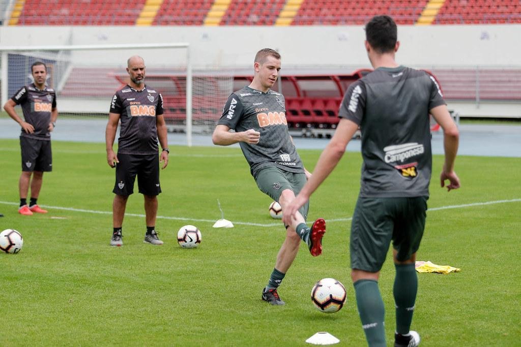 Veja imagens do treino do Atltico no Panam