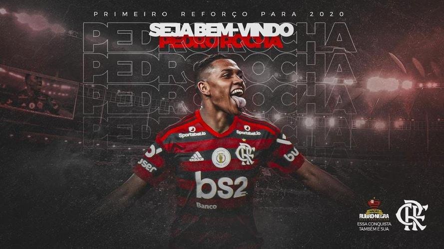 O Flamengo anunciou a contratao do atacante Pedro Rocha, que estava no Cruzeiro