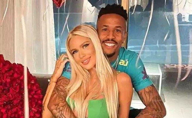 der Milito e Karoline Lima entraram em acordo para penso da filha