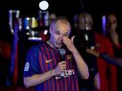 Iniesta lembra depresso durante auge no Barcelona