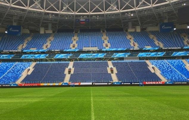 Estdio So Petersburgo receber um jogo do Brasil na primeira fase e uma das semifinais da Copa