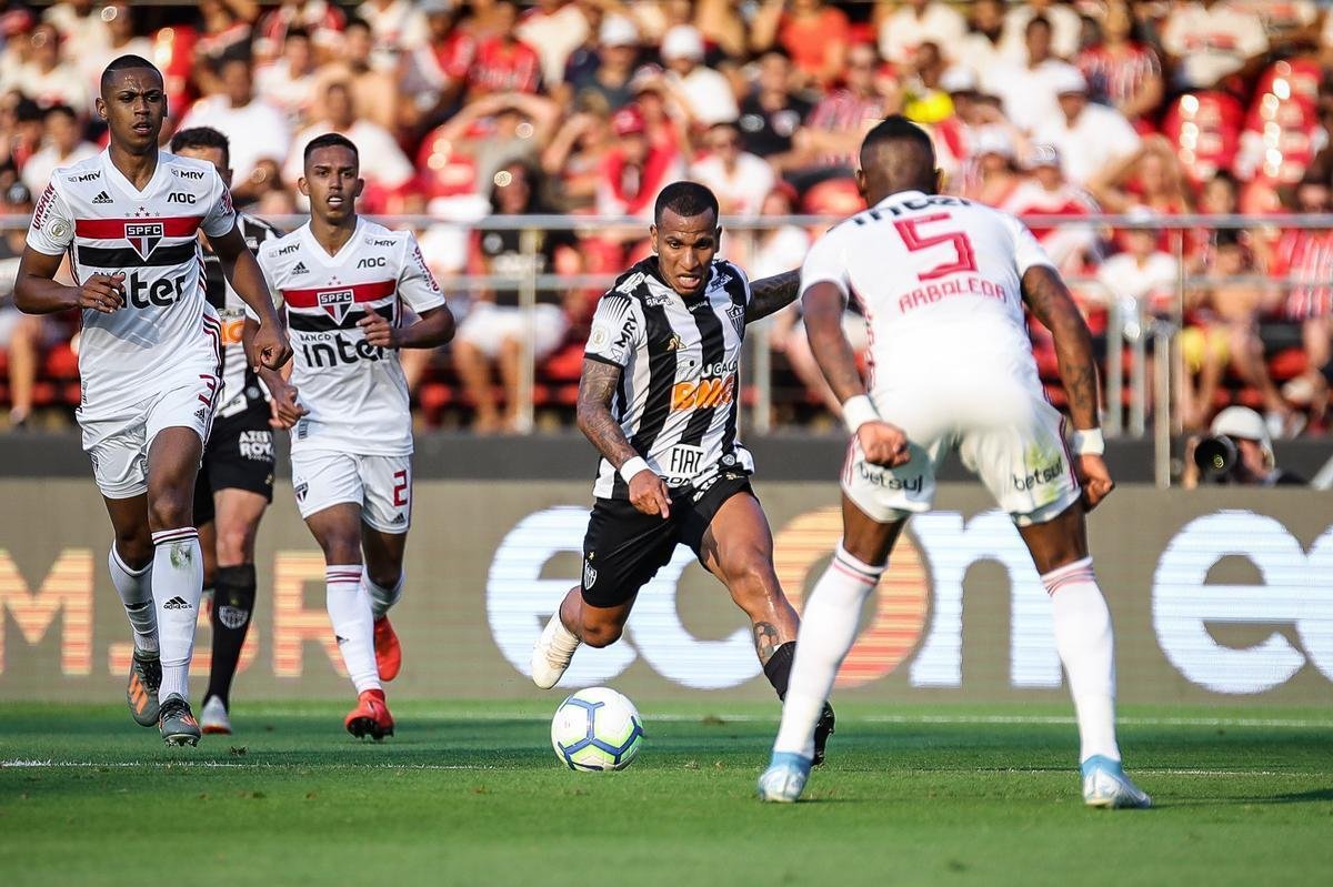 Atltico e So Paulo se enfrentaram no Morumbi, pela 28 rodada do Brasileiro