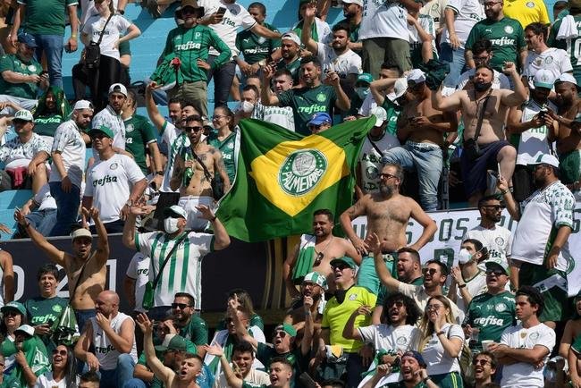 Torcida do Palmeiras na final da Libertadores