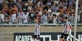 Fotos do gol de Ademir, o terceiro do Atl�tico sobre a Caldense, no Mineir�o, na partida de volta da semifinal do Mineiro
